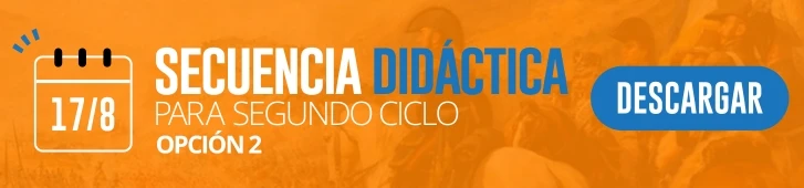 17 de agosto: actividades y secuencias didácticas de segundo ciclo de primaria