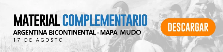 17 de agosto: actividades y material complementario de primer y segundo ciclo de primaria MAPA