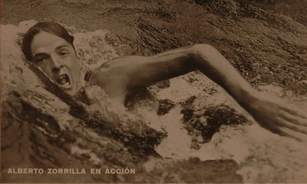 Alberto Zorrilla, primer campeón olímpico argentino y sudamericano en natación