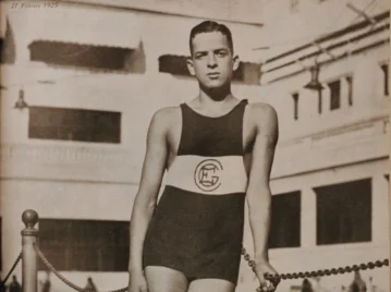 Alberto Zorrilla, primer campeón olímpico argentino y sudamericano en natación