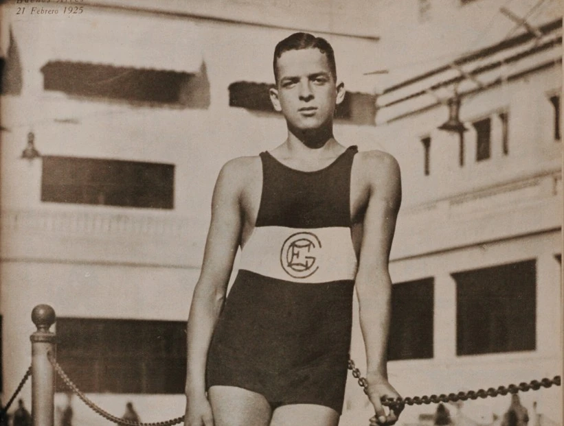 Alberto Zorrilla, primer campeón olímpico argentino y sudamericano en natación