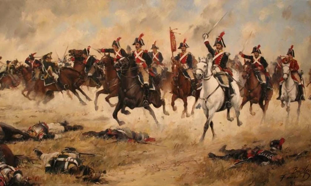 Batalla de Bailén, uno de los combates más importantes de San Martín en las Guerras Napoleónicas