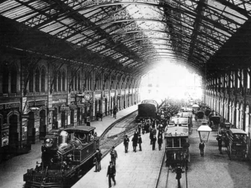 efemérides del 14 de agosto inauguración del Ferrocarril del Sud