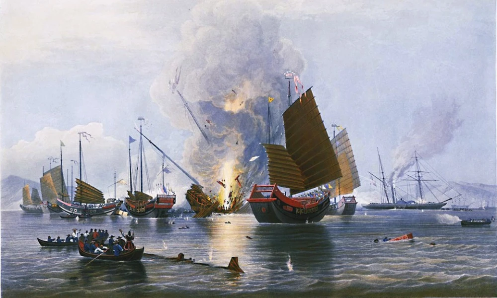 Primera Guerra del Opio entre Reino Unido y China