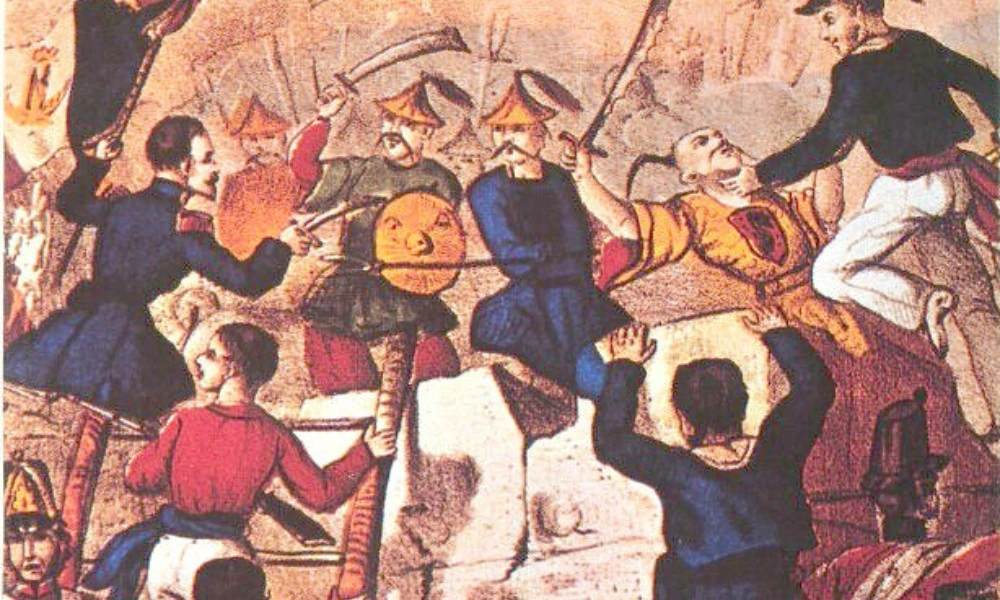 Guerras del Opio entre Reino Unido y China