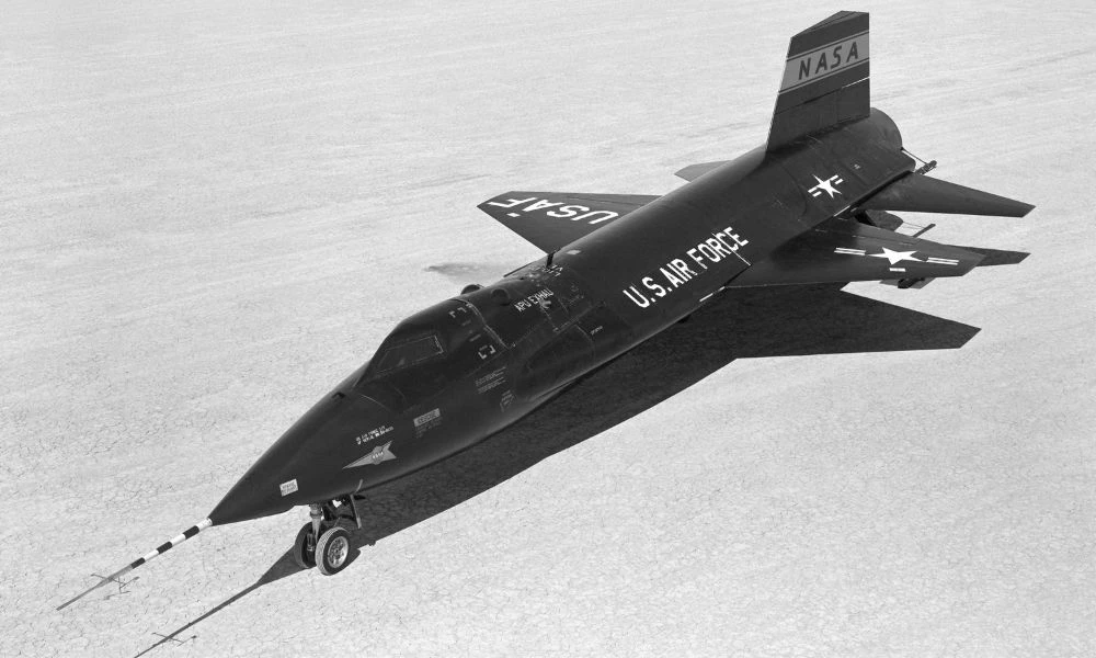 Aspecto del North American X-15.