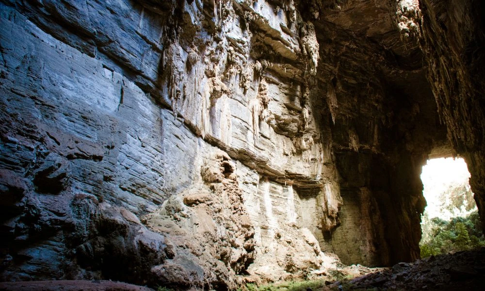 Aspecto de las Cavernas del Peruaçu.