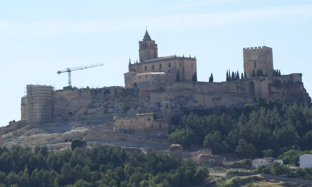 Vistas a la Fortaleza de La Mota.