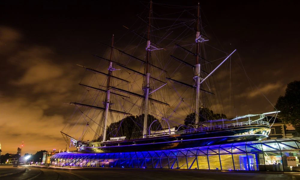 Aspecto actual del Cutty Sark.