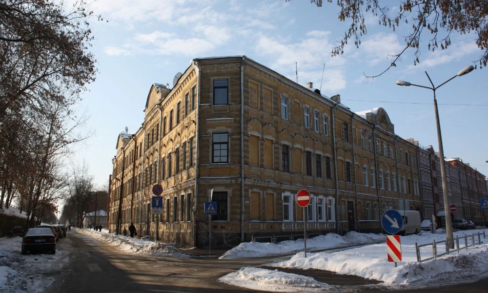 Calles de Daugavpils.