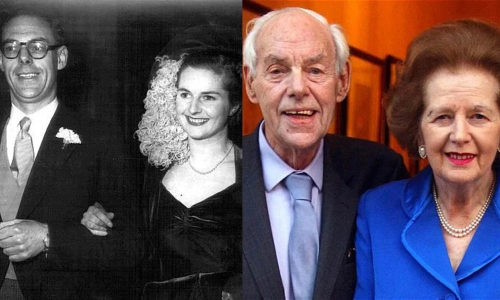 Margaret y Denis Thatcher