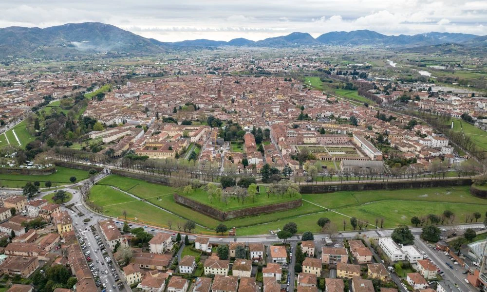 Vistas a Lucca.