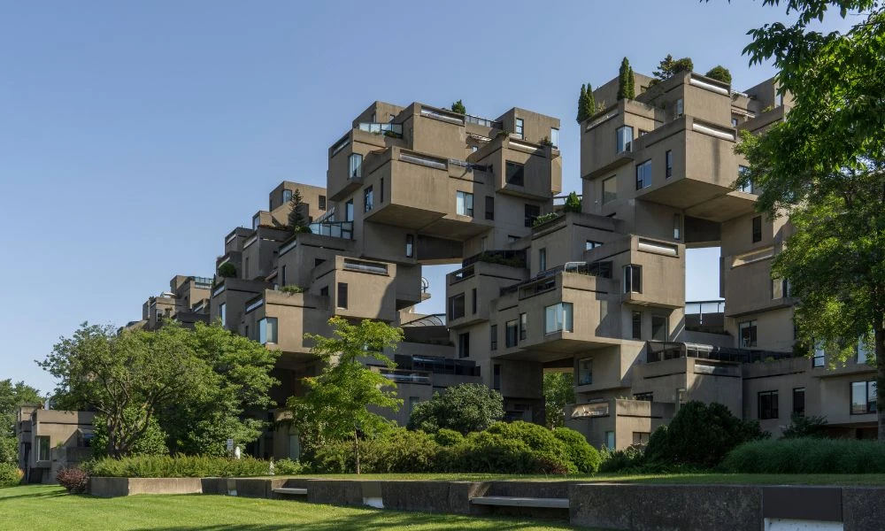 Vistas a Habitat 67.