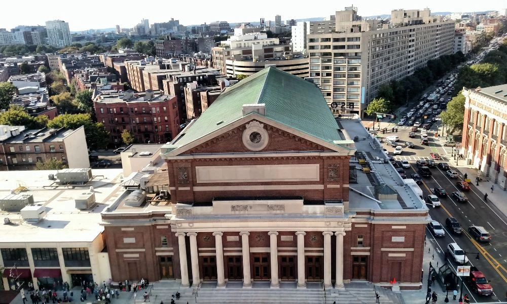 Vistas a Symphony Hall.