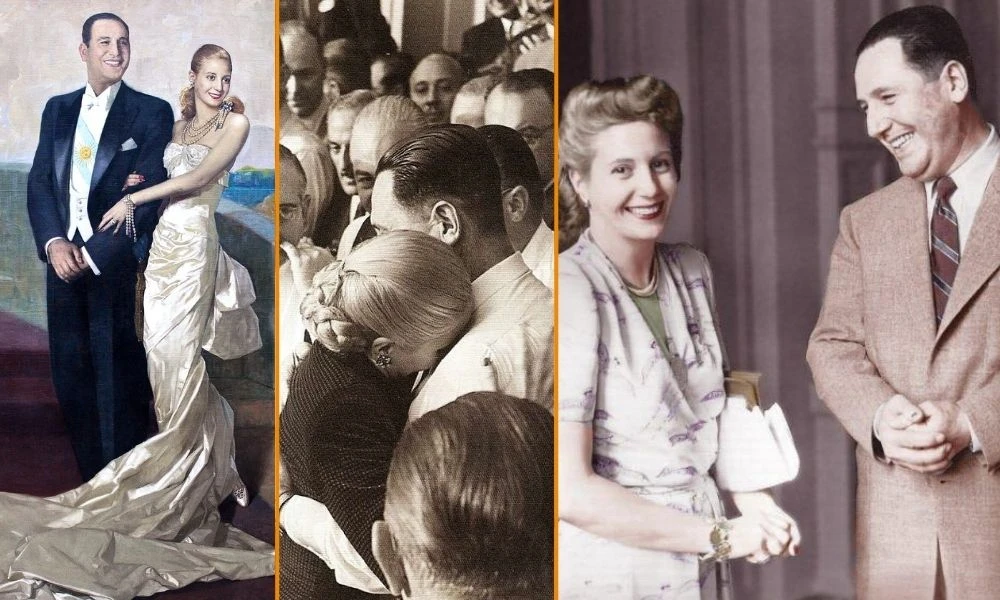 Evita y Perón