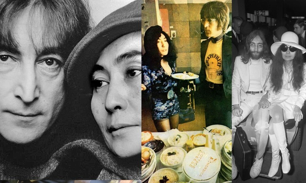 John Lennon y Yoko Ono