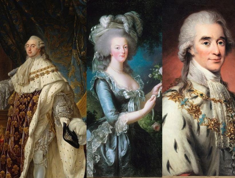 María Antonieta, Luis XVI y su amante