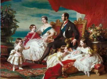Reina Victoria y Príncipe Alberto
