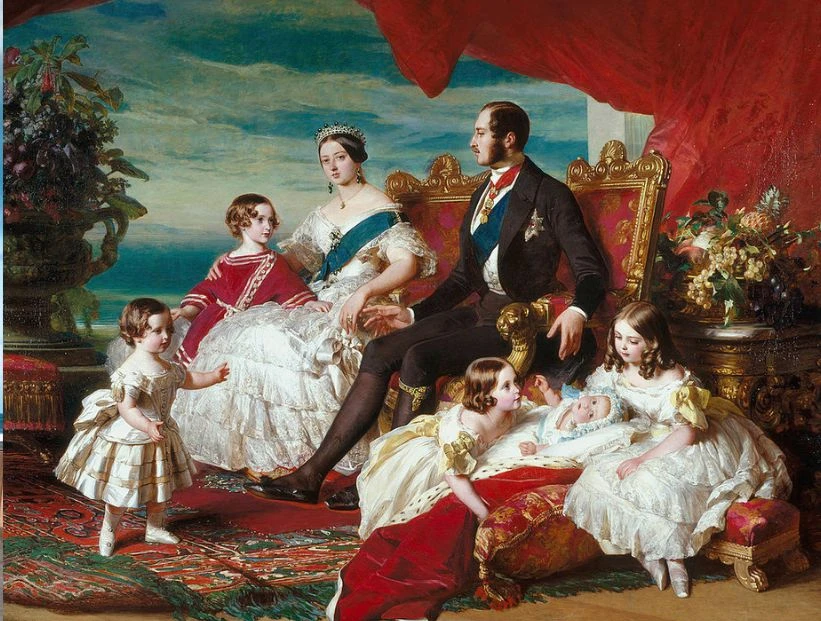 Reina Victoria y Príncipe Alberto