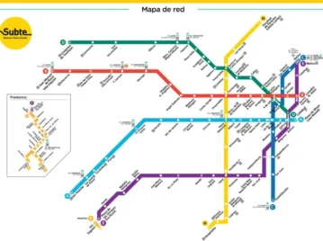 La línea H es el subte más profundo de Buenos Aires