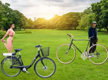 Bicicletas de hombre y mujer