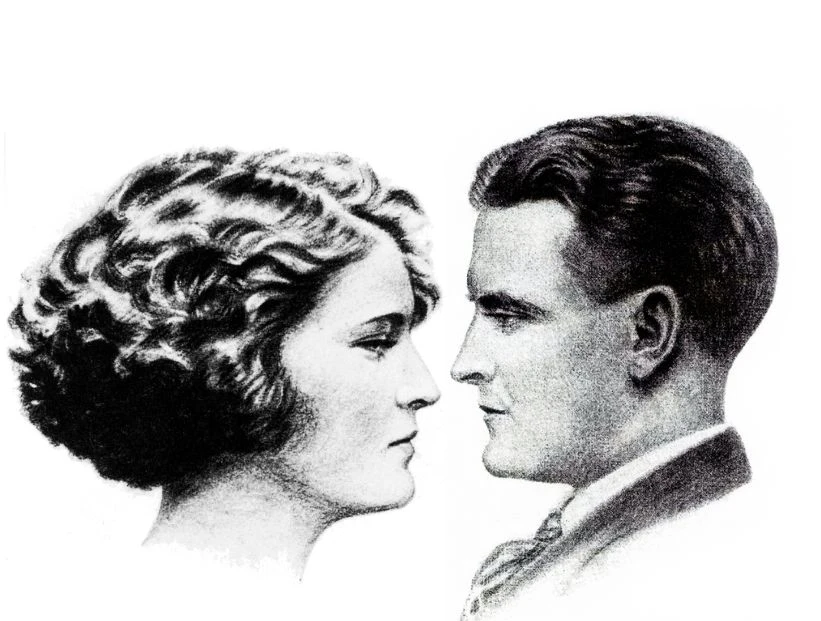 Zelda y Francis Scott Fitzgerald