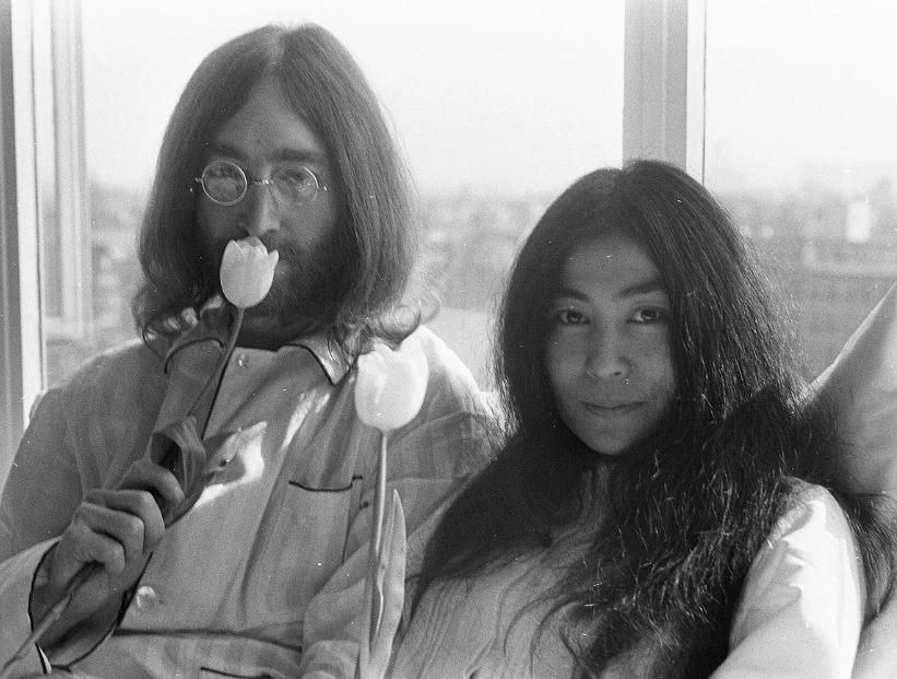 John Lennon y Yoko Ono