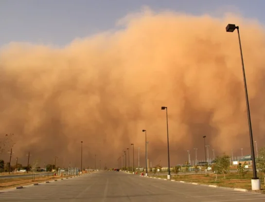 ¿Qué es una tormenta de arena, cómo se produce y cuáles son sus riesgos?