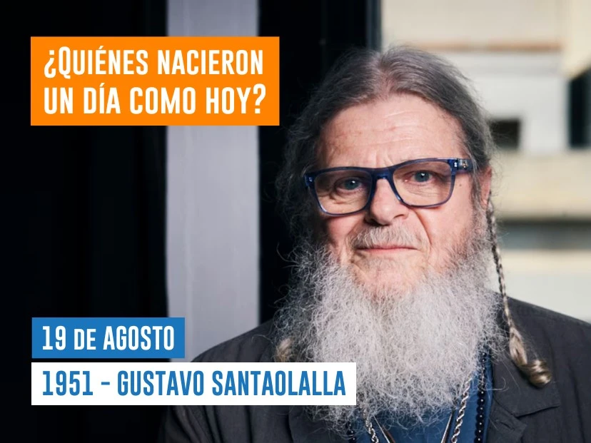 efemérides 19 de agosto nace Gustavo Santaolalla