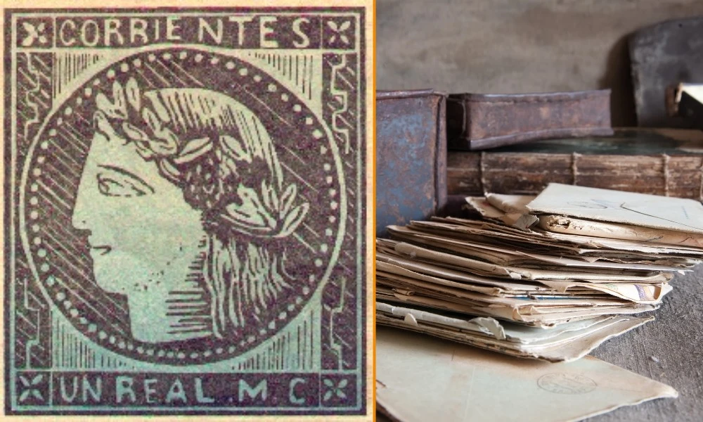 efemérides de 21 de agosto primer sello postal argentino