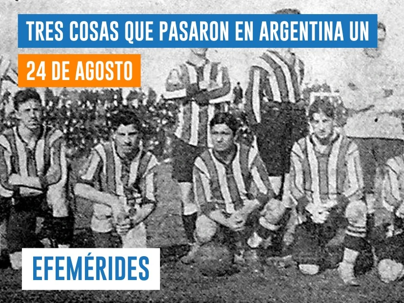 efemérides 24 de agosto primer superclásico oficial entre River y Boca