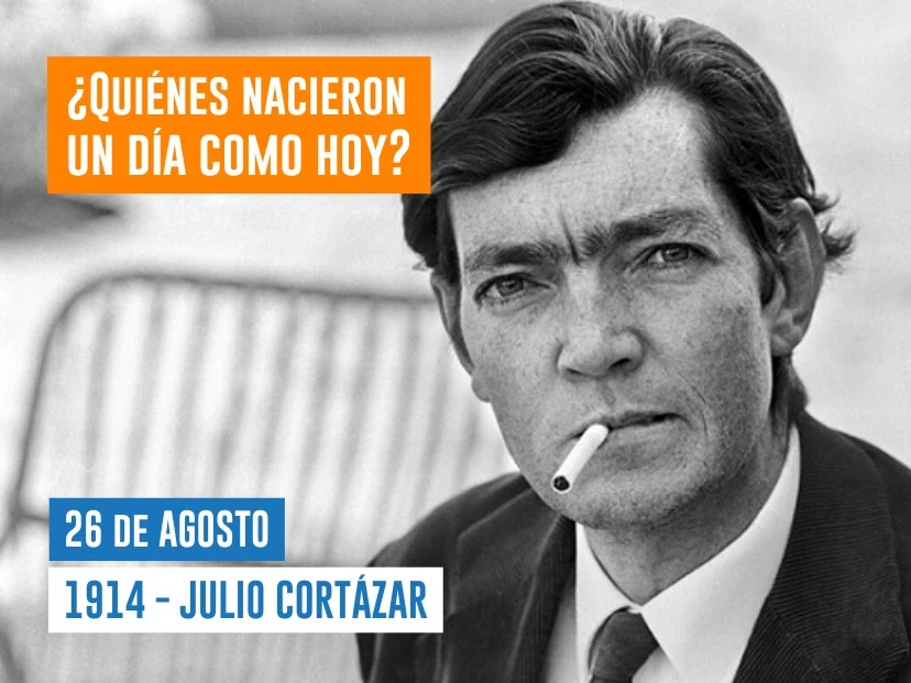 efemérides 26 de agosto nace Julio Cortázar