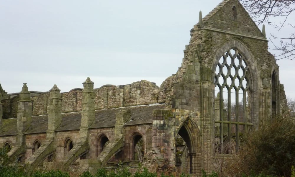 Vistas a la Abadía de Holyrood.