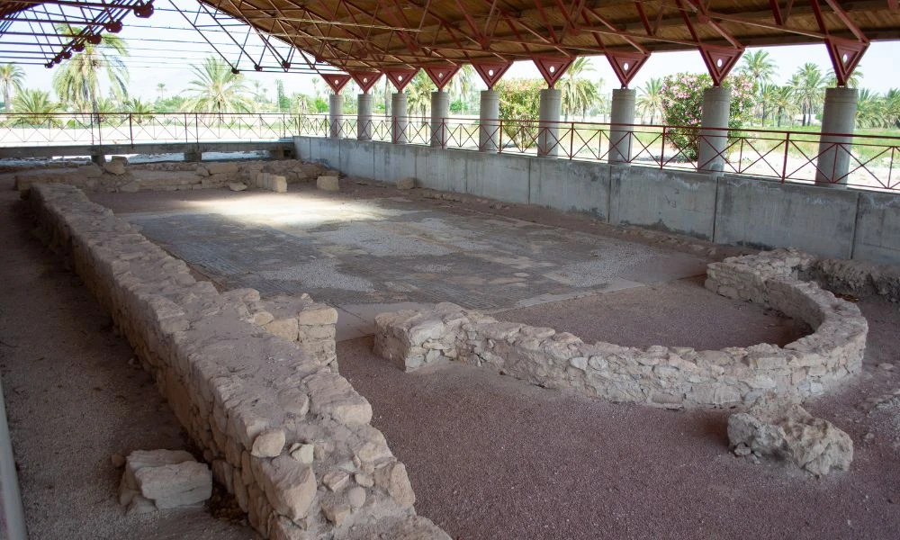 Aspecto del Yacimiento arqueológico de La Alcudia.
