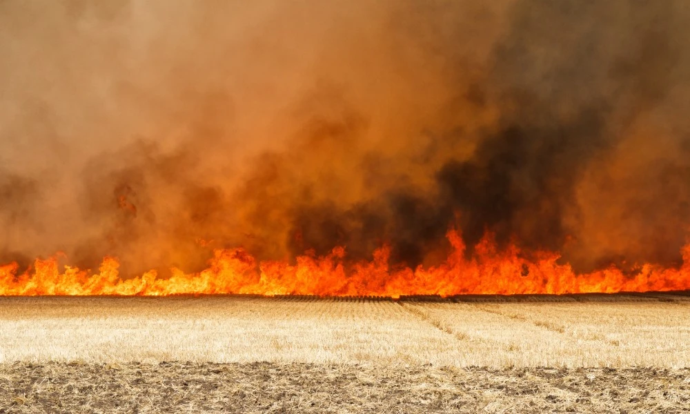 por qué sale humo de un incendio