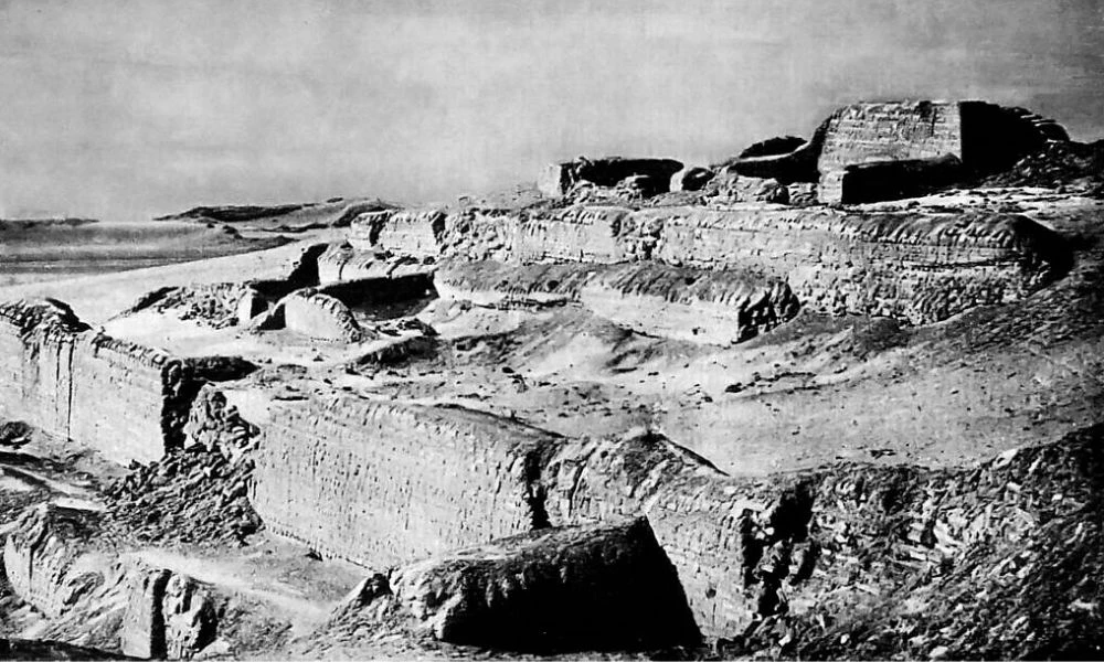 Pachacámac en el pasado.