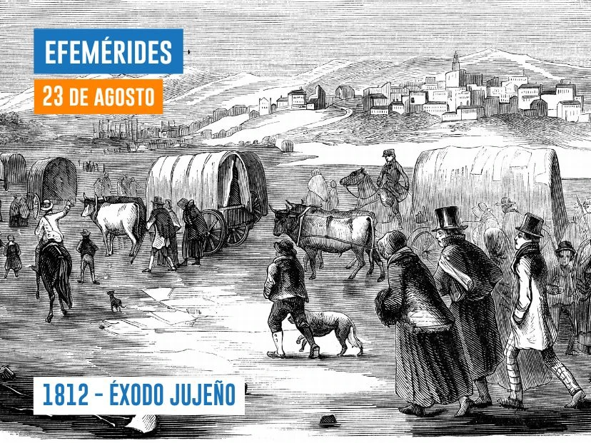 23 de agosto - ÉXODO JUJEÑO