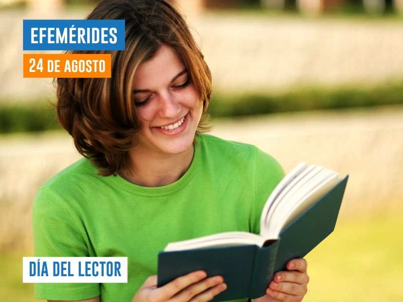 24 de agosto - día del lector