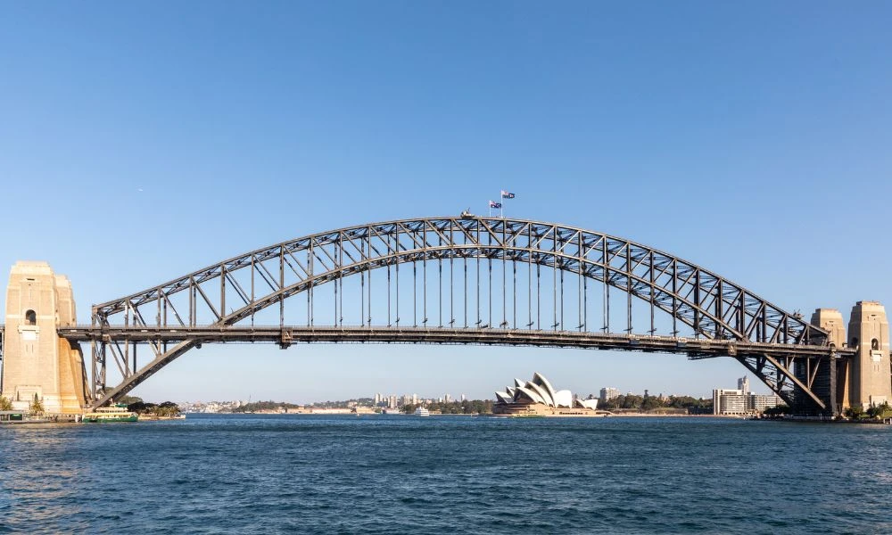 Diseño del Sydney Harbour Bridge.