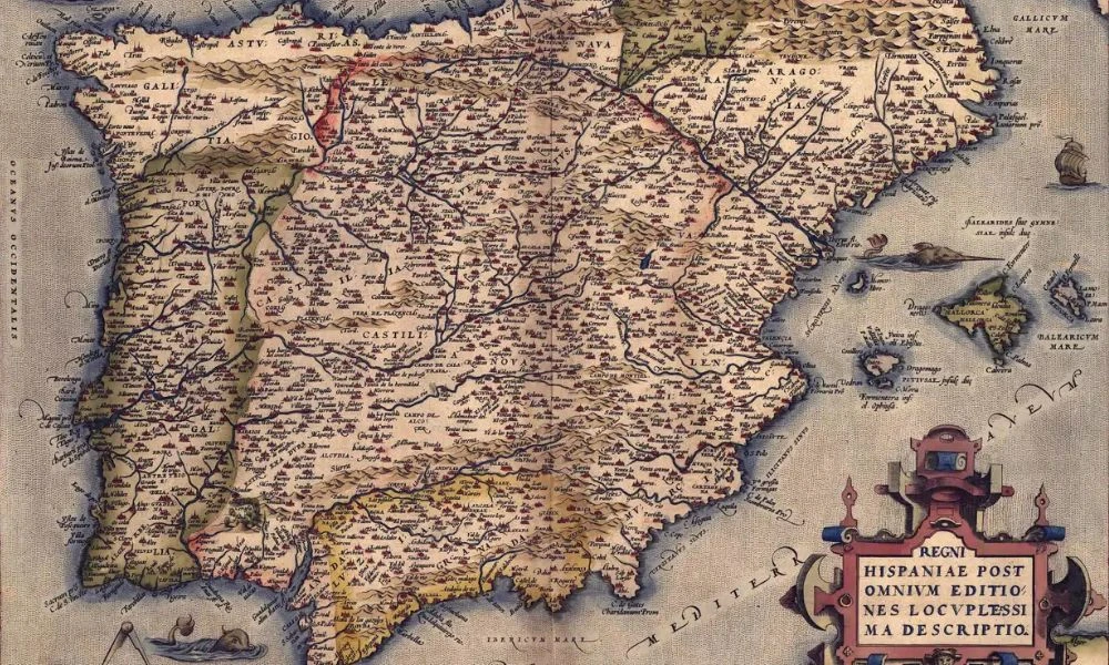 Foto de la frontera más antigua de Europa.