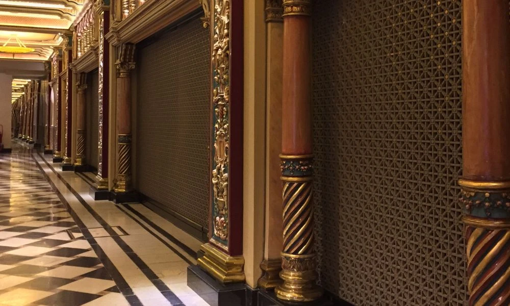 Decoración del Palacio Fuentes.