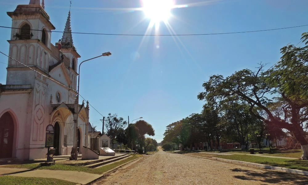 Calles del pueblo natal de San Martín.