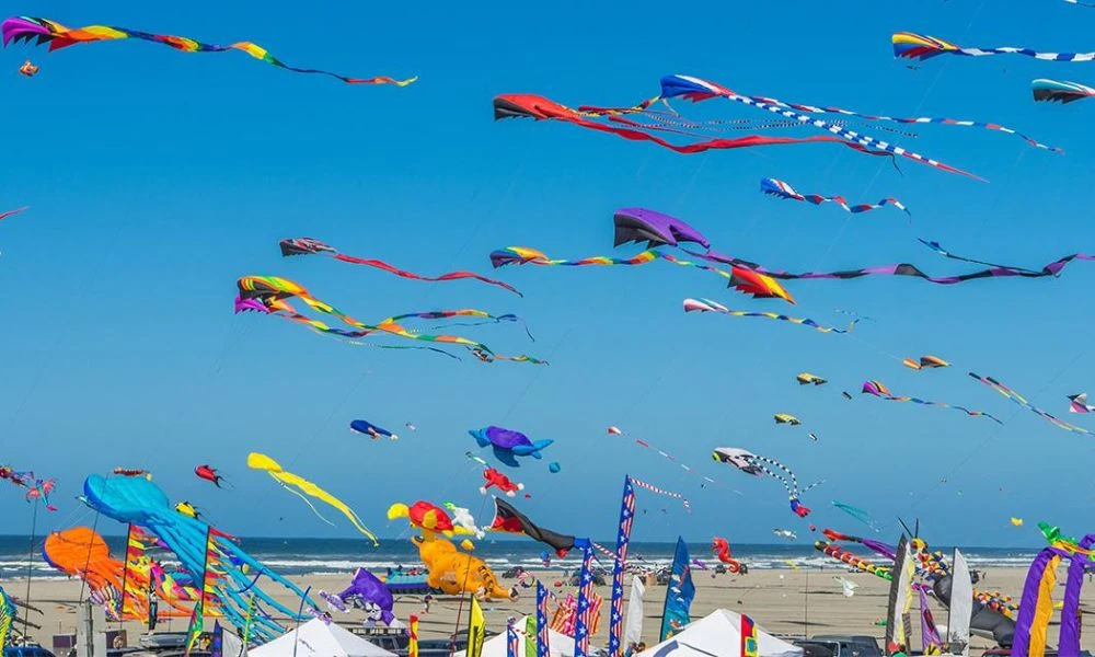 Festival Internacional de Cometas del Estado de Washington y su magia.