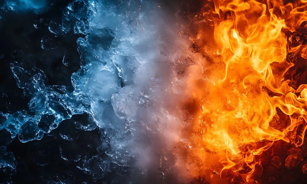 Por qué el soplido es frío y el aliento caliente