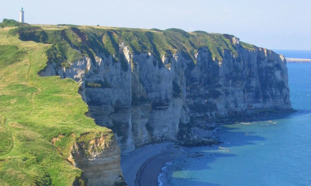 Paisajes que rodean al faro Cap d’Antifer.