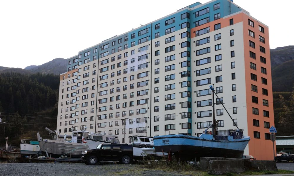 Fachada del Begich Towers.