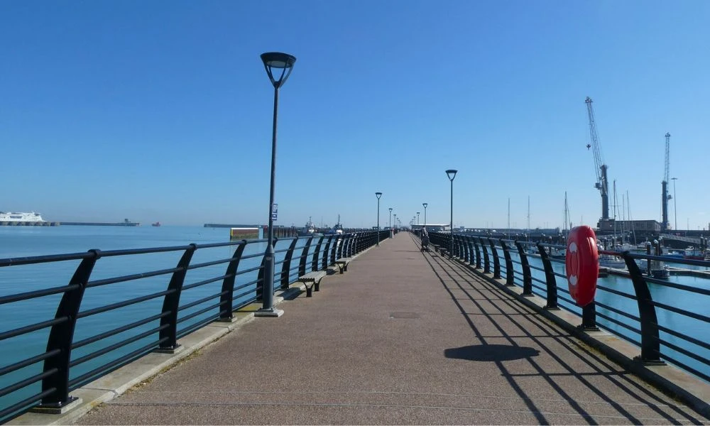 Paisajes de Dover y su historia con la Primera Guerra Mundial.