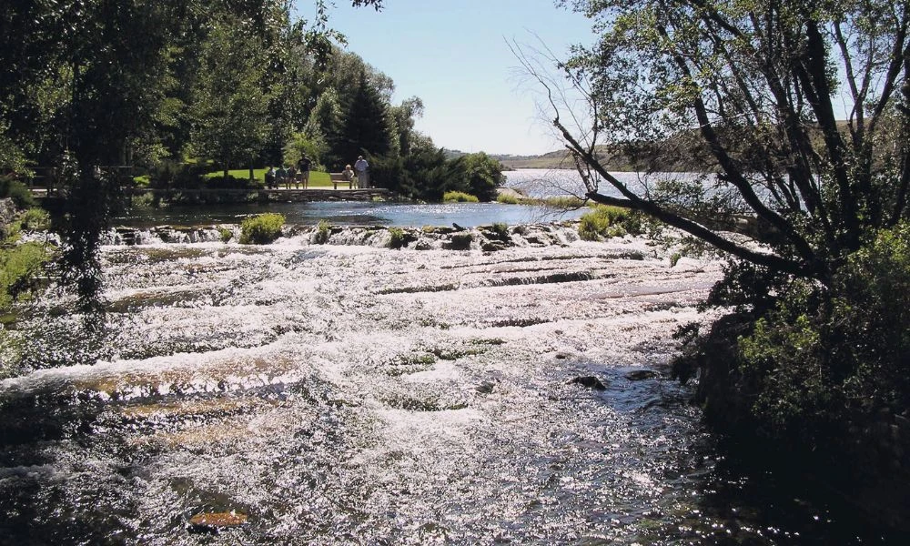 Caudal del río Roe.