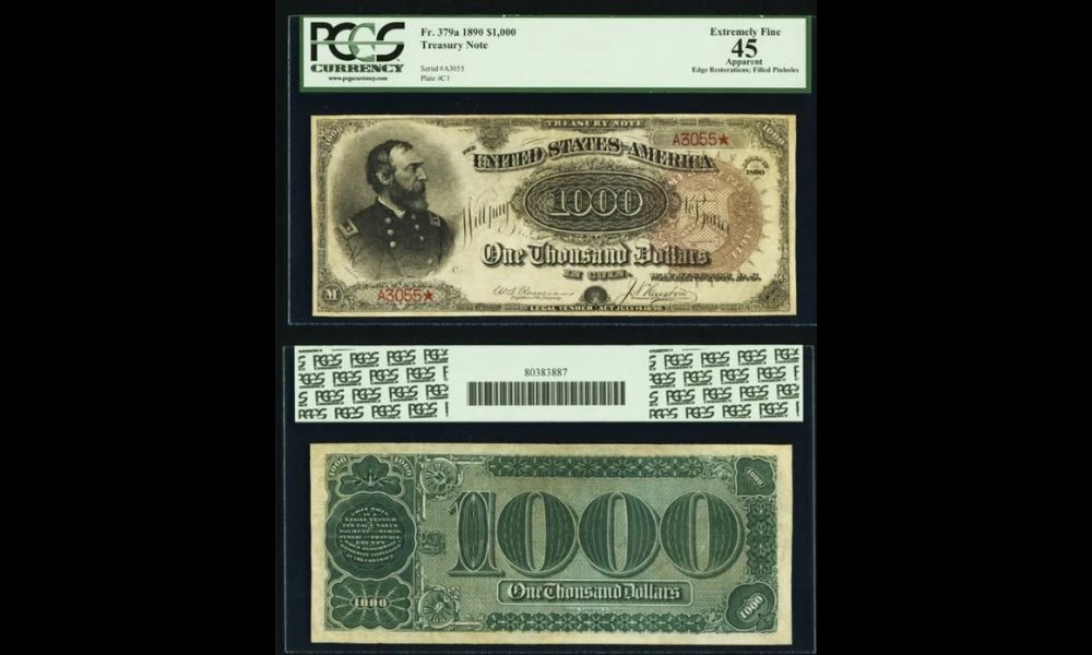 Aspecto de un billete "Grand Watermelon".