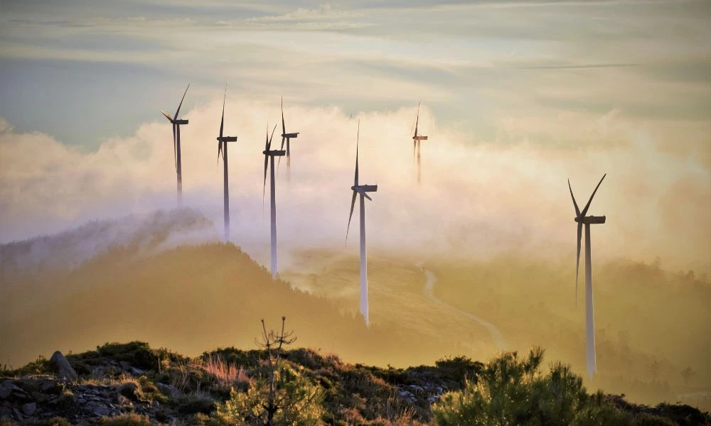 Nubes en la Sierra de Lousã.